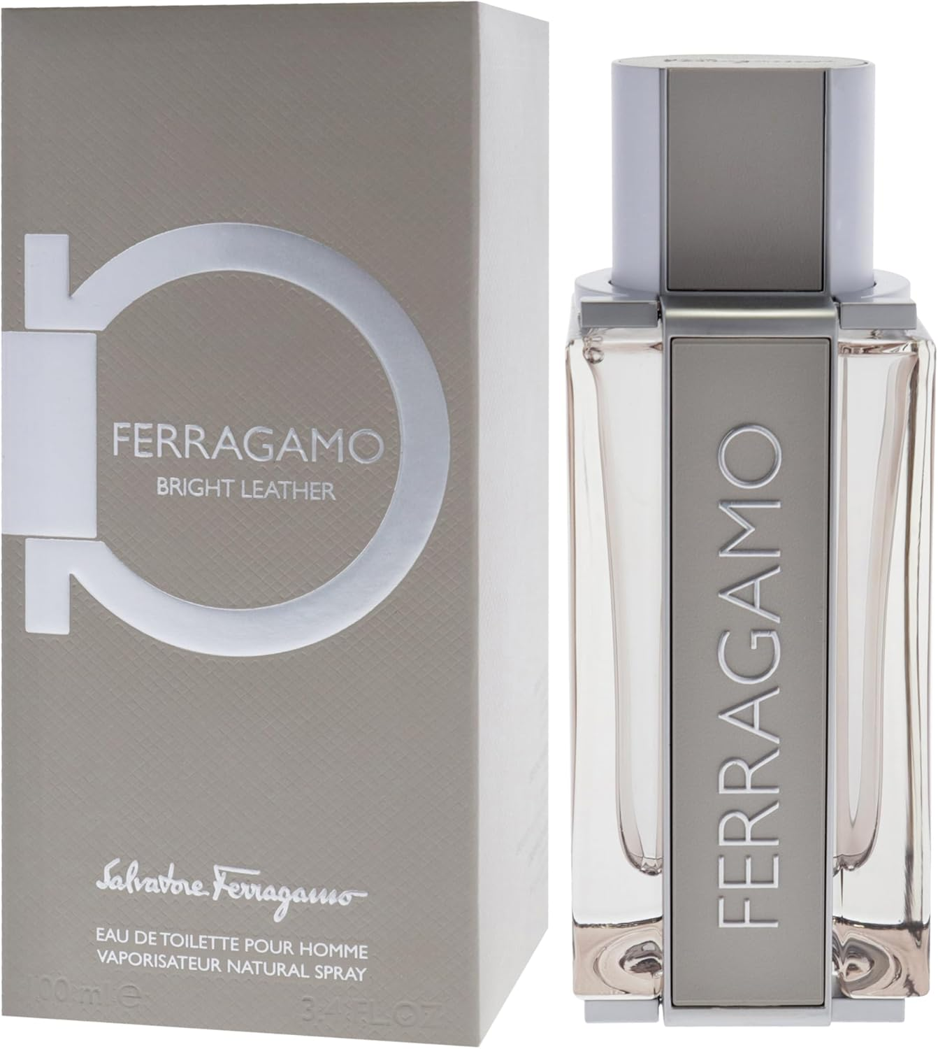 Bright Leather by Salvatore Ferragamo for Men - 3.4 Oz EDT Spray image number 5