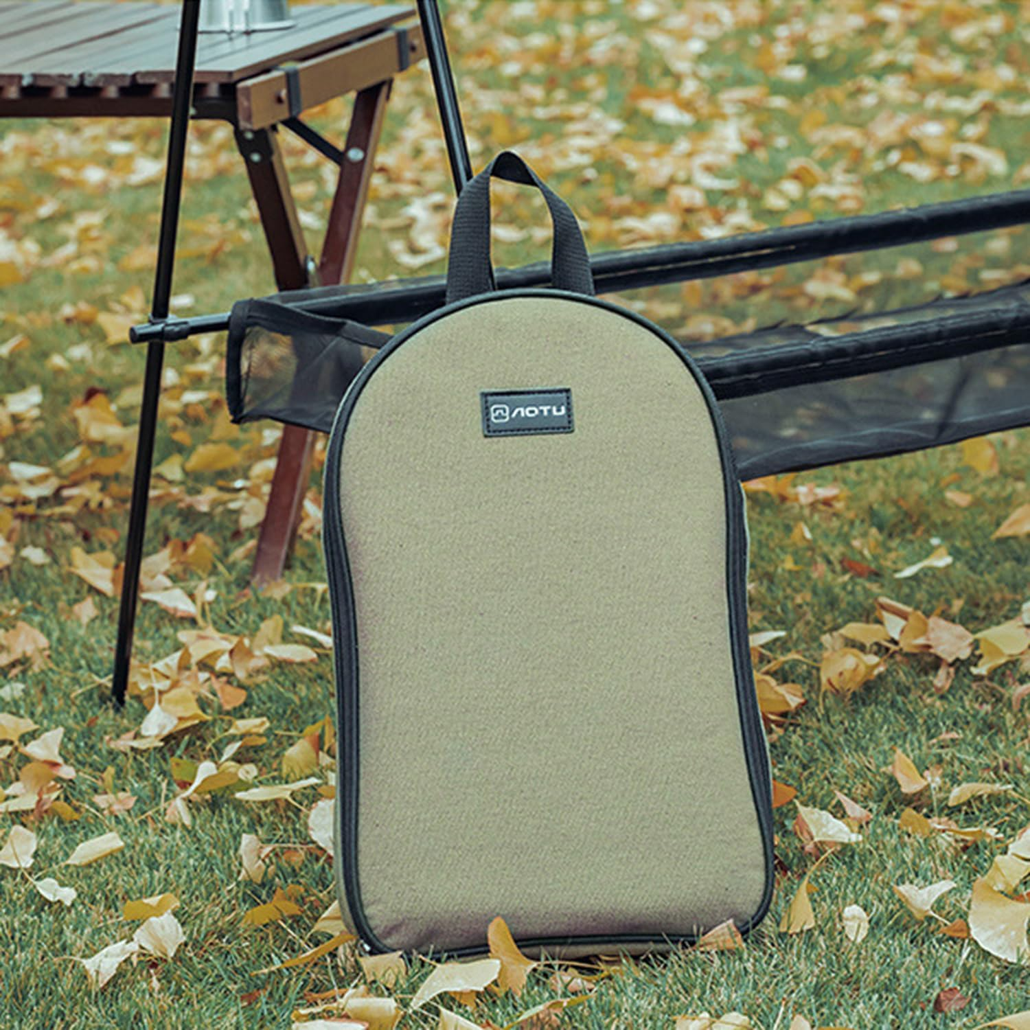 Portable Camping Kitchen Utensil Set,Camp Cookware Utensils Organizer Travel Kit,16 Pieces Cookware Kit, Travel Grill Set image number 4