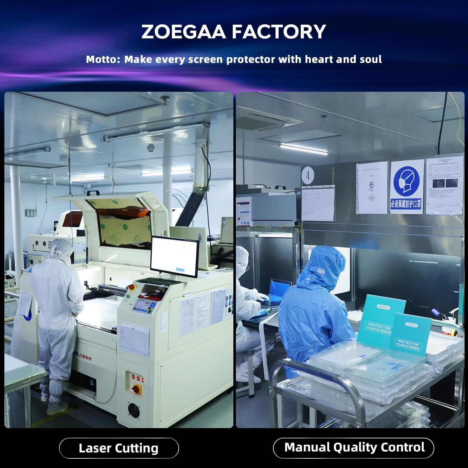 ZOEGAA Privacy Screen Protector for Ipad Mini 7(2024,A17 Pro 7Th Gen) /Ipad Mini 6(2021,6Th Gen),Anti Blue Light Anti-Spy Matte Screen Film Guard Screen Protector for 8.3 image number 1