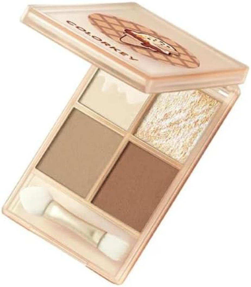 Pink Sweetie Ice Cream Series Eyeshadow Palette #03 Nama Chocolate image number 2