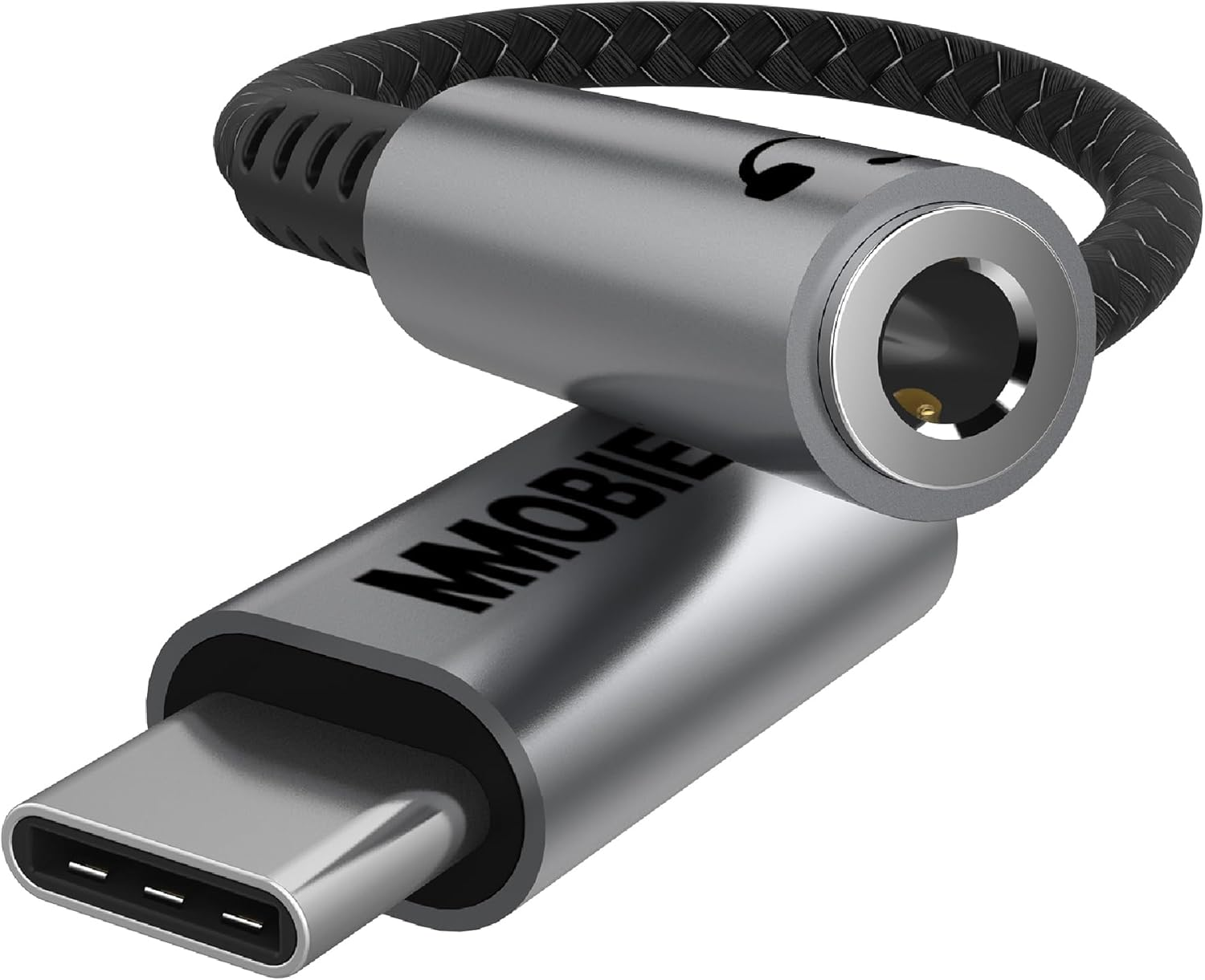 MMOBIEL USB-C to 3.5Mm TRRS 4-Pole Headphone Jack Adapter&ndash;32Bit/384Khz&ndash;Usb-C to Aux Adapter Cable Compatible with Samsung Galaxy S25/S24/S23, Ipad, Macbook, Iphone 17 16 15, Pixel 8 and More&ndash;Aluminum