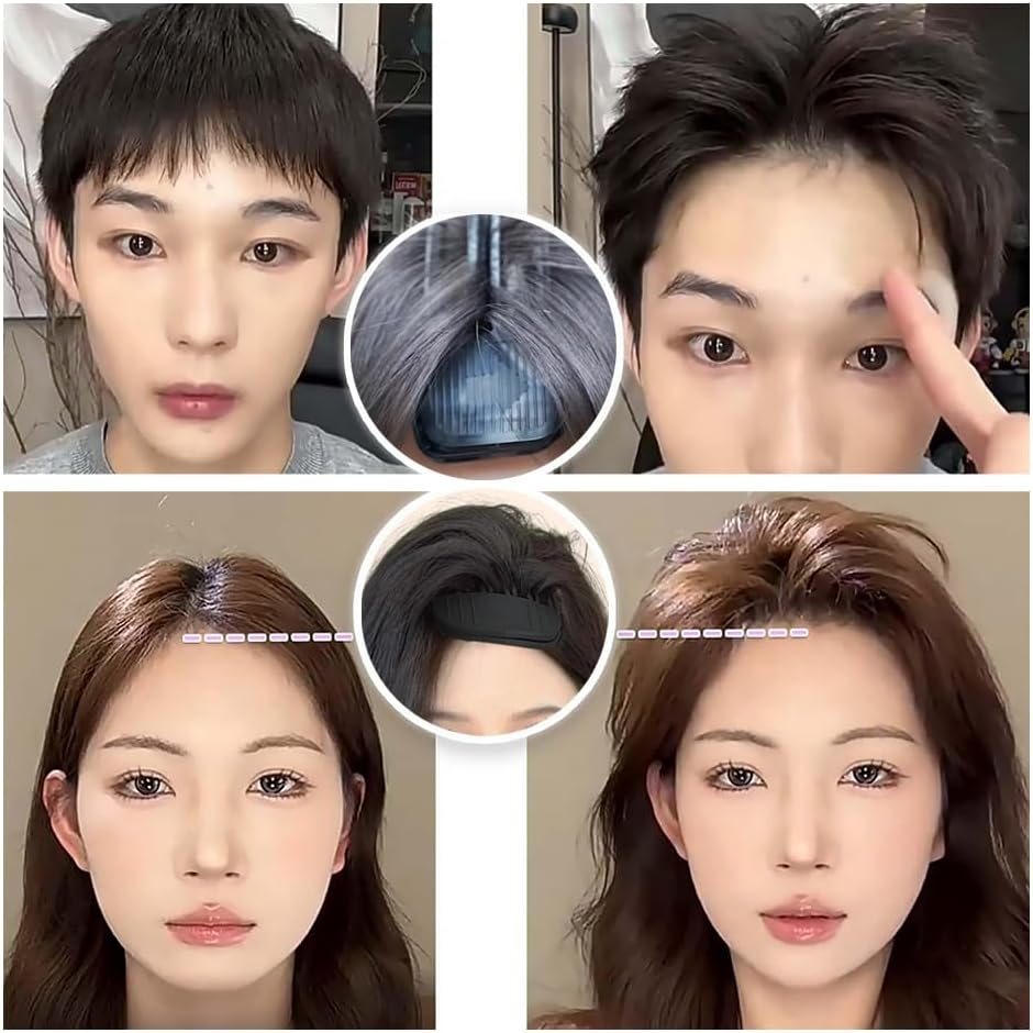 2 Pcs Volumizing Hair,Hair Root Smooth & Sturdy Wide Tooth Plastic Afro Pick Pcs 3/6 Teeth Comb Root for Curly Hair Volume,Root Lifting Hair Clipvolumzing Roll Instant Hair Styling Tools for Women (Two Size) image number 6