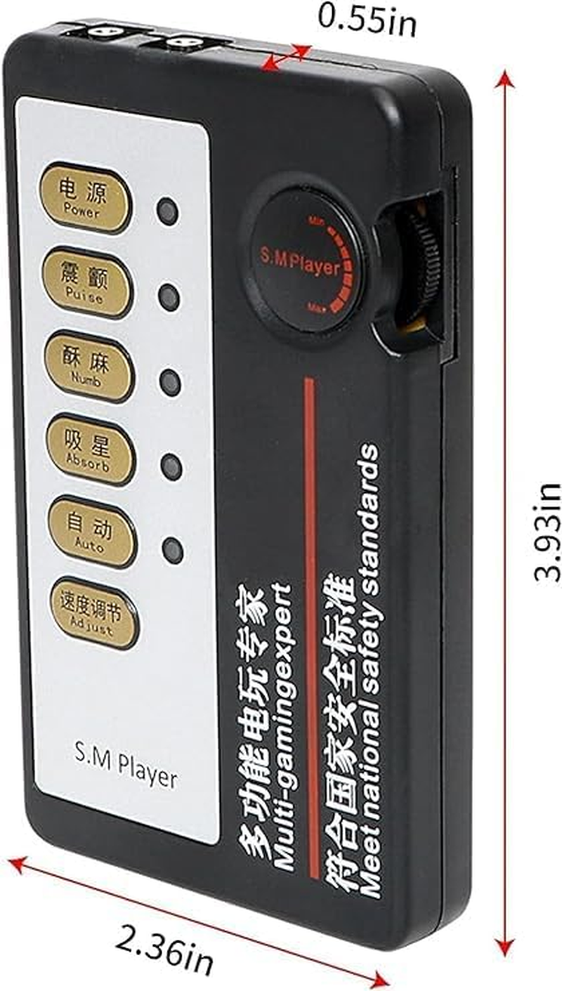 Electric Shock Nipple Clamps Clitoral Clamp and Anal Butt Plug BDSM Metal Thread Inserting Toys Electro Power Box Massager Toys for Adult Sex Toys image number 5