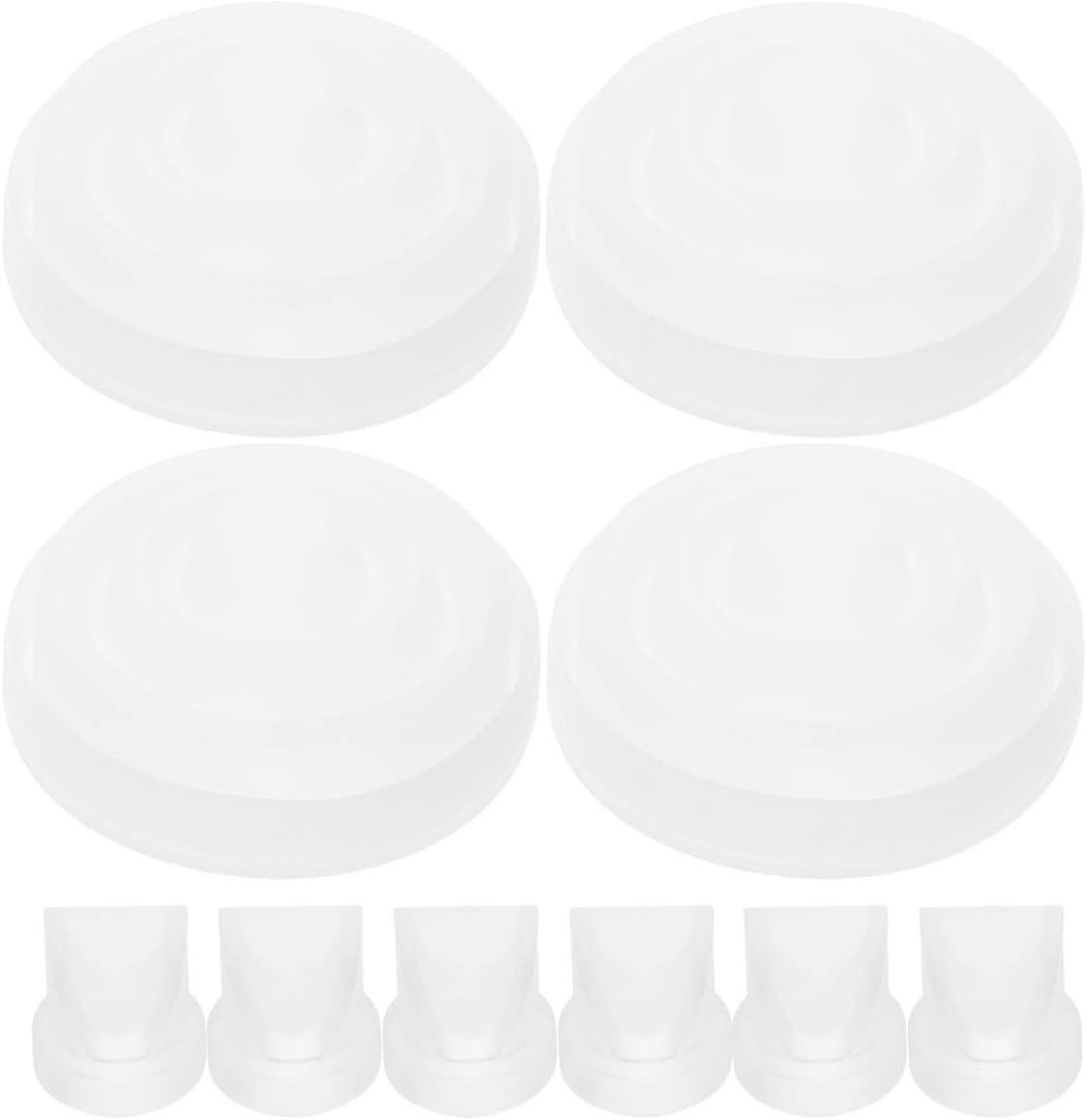 Ipetboom Breast Pump Accessories Silicone Diaphragm and Duckbill Valves Compatible with Momcozy Pump Parts for Efficient Milk Expression image number 4