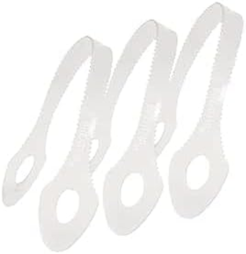 Tongue Cleaner Scraper, White Plastic, Set of 3 - Breathrx