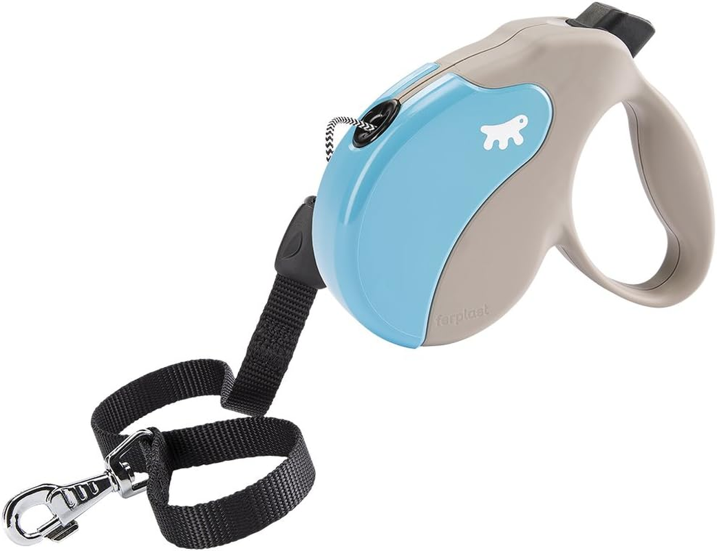 Ferplast Amigo Cord Retractable Dog Lead, 5M, Small, 14 X 3.6 X 12Cm, Small, Blue