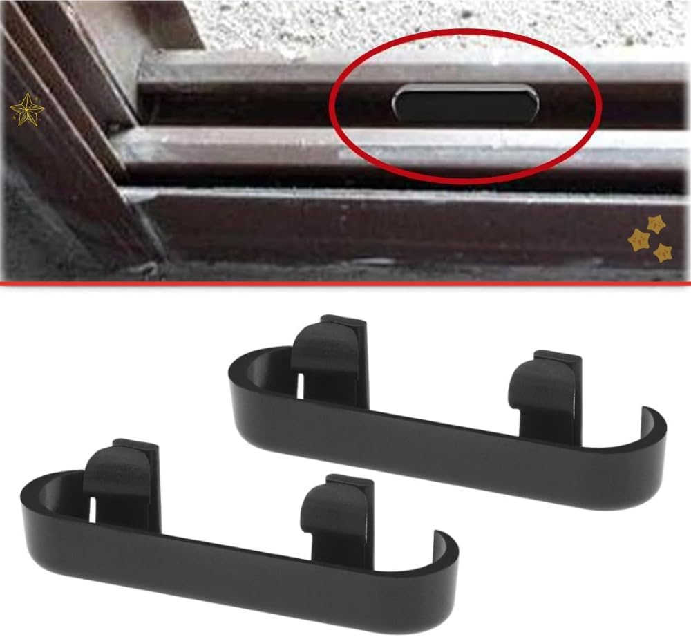 20 Pcs Weep Hole Covers, Window Drainage Cover Caps, Drainage Caps, Window Sill End Caps, Windows Sill Cover Hole Suitable for UPVC Window Fittings (Black) image number 5