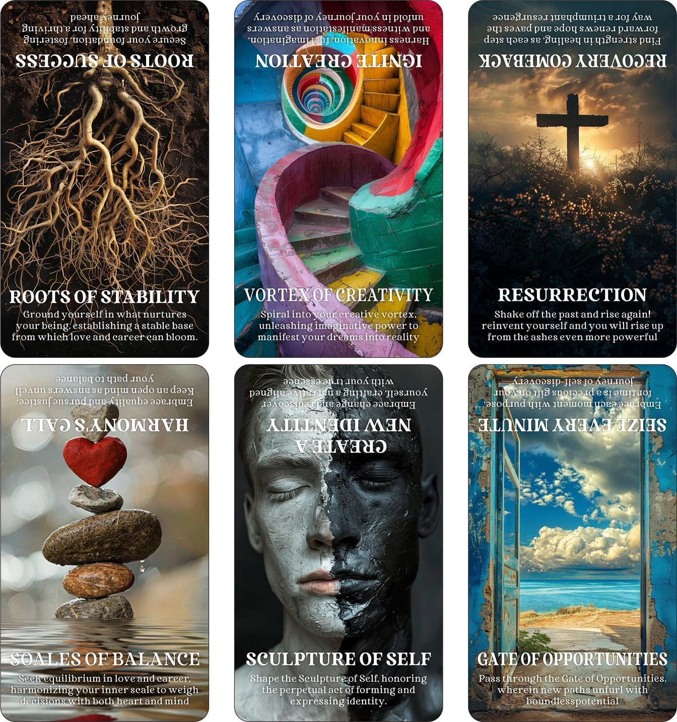 Clarifying Life Situations Oracle Cards, Love and Career Oracle Deck for Beginners, Cover All Areas in Life, Love, Spiritual Journey, and Career image number 6