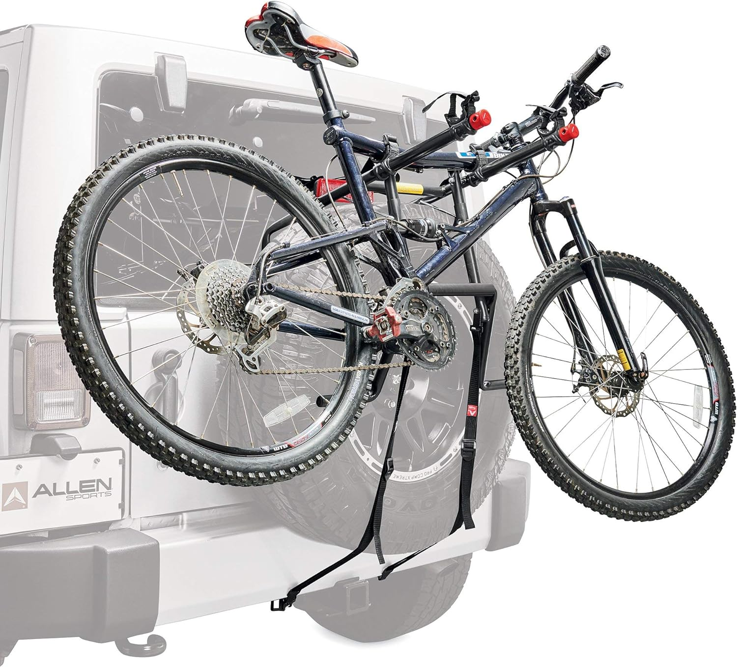 Allen Sports Deluxe 2-Bike Spare Tire Rack image number 2