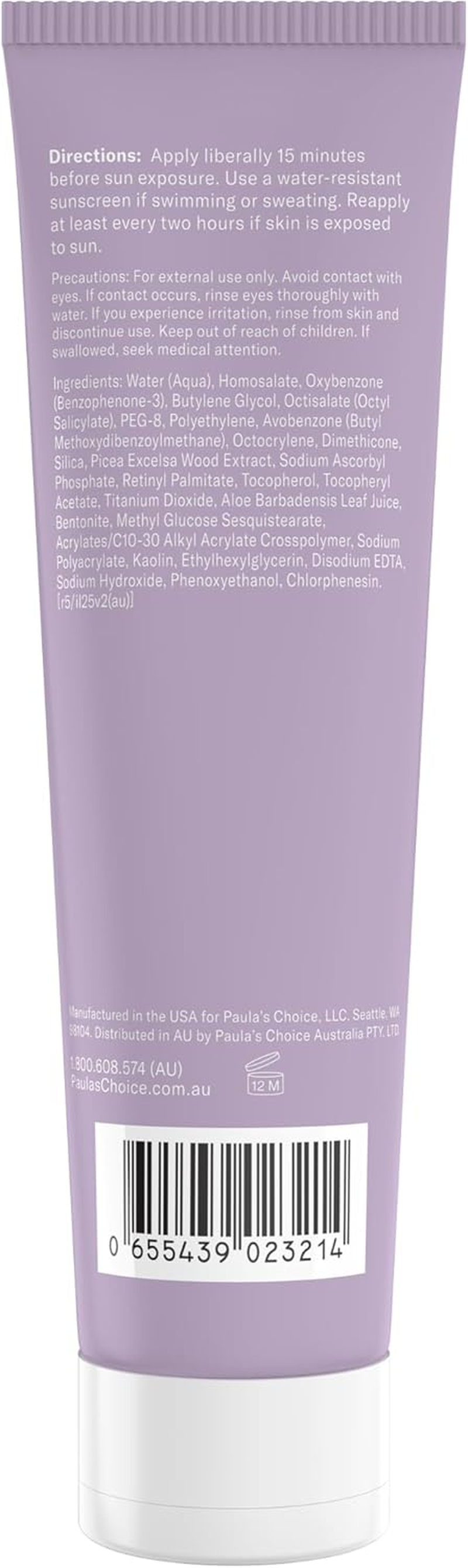 Paula'S Choice Extra Care Non Greasy, Oil Free Face & Body SPF 15, UVA & UVB Protection, Water & Sweat Resistant, 148 Ml image number 1