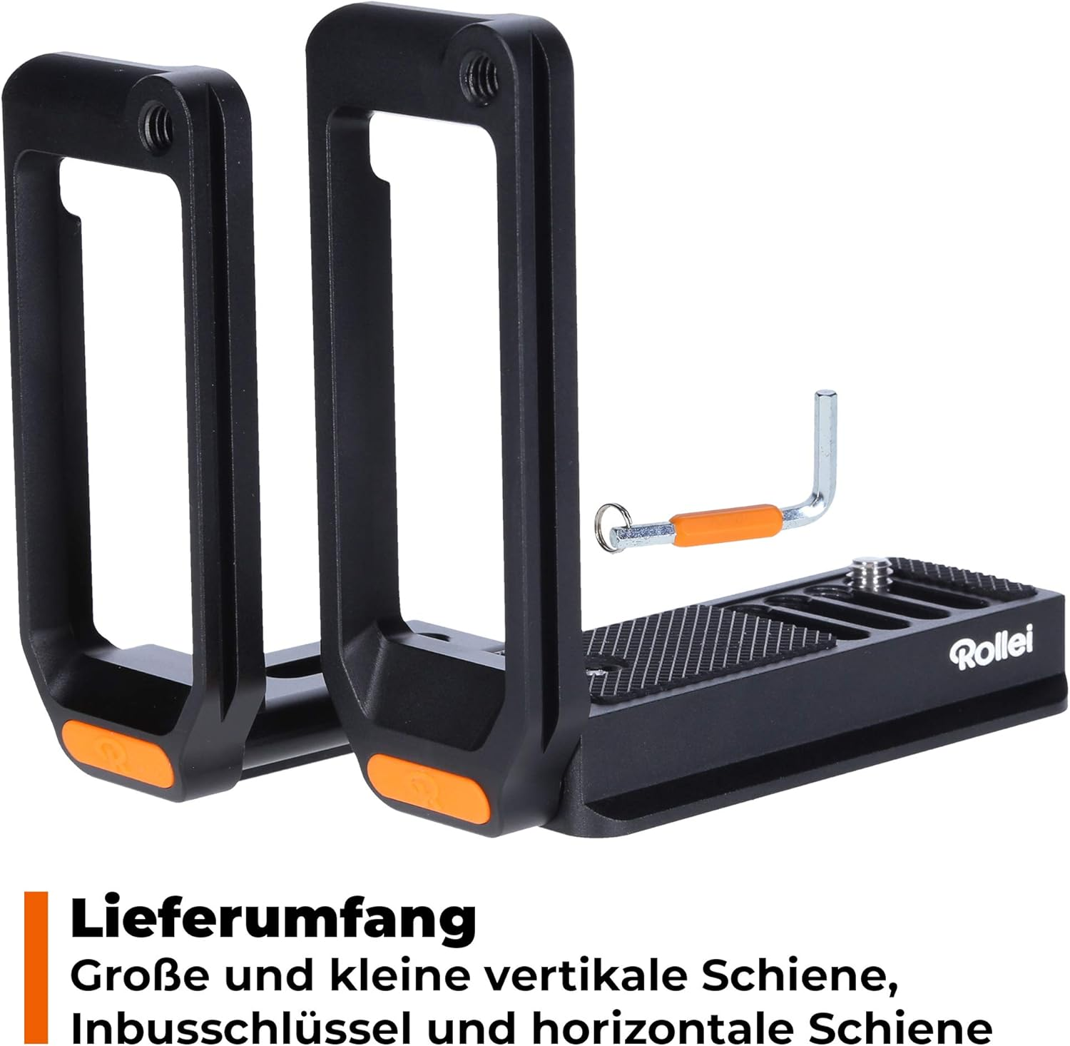 Rollei Universal L-Bracket, Arca-Swiss Compatible L-Bracket for under Camera Mounting image number 6
