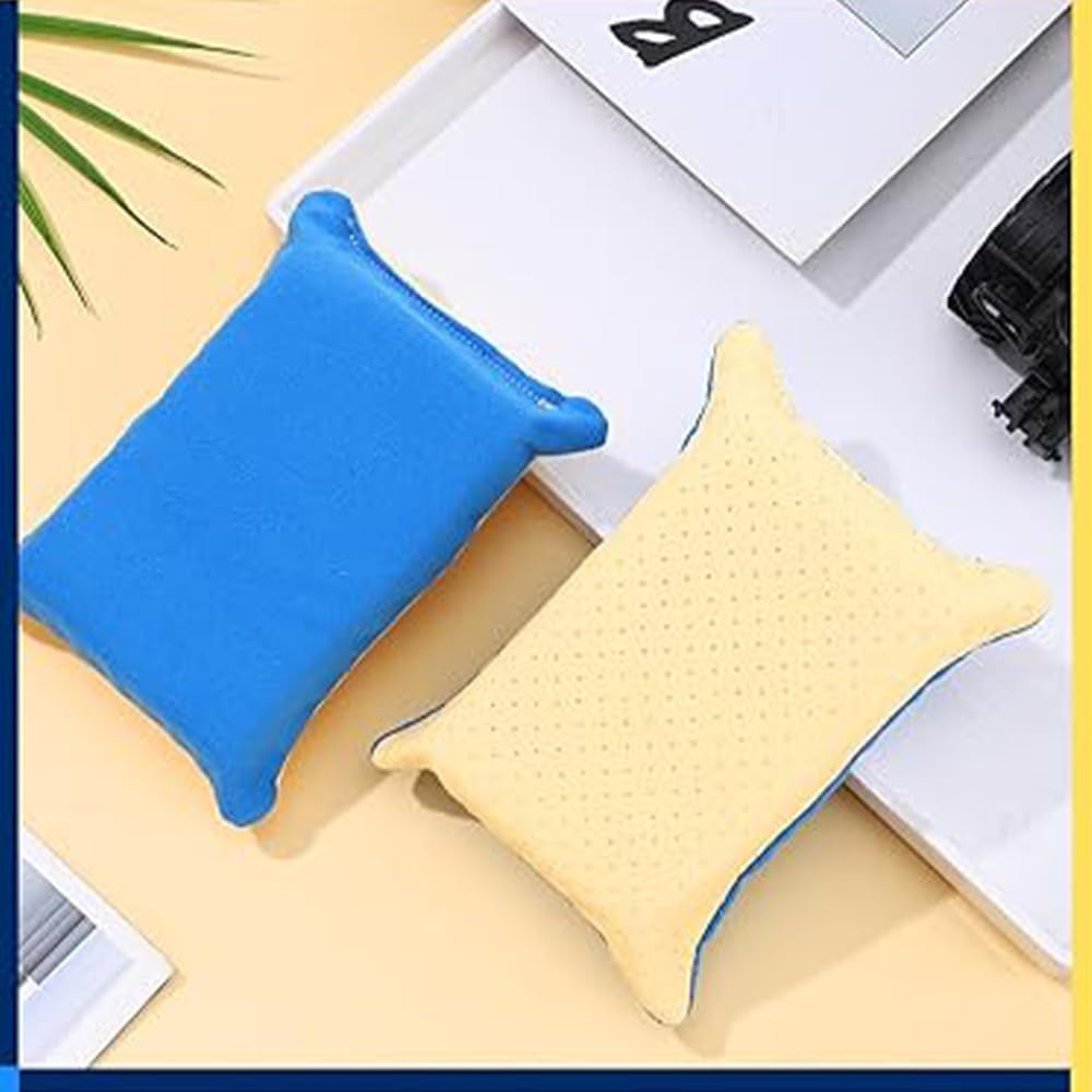 2PCS Windshield Defogger,Window Defogger Sponge,Absorbent Glass Car Windshield Cleaner for Auto Cleaning,Auto Window Cleaner No Scratch(Blue) image number 1