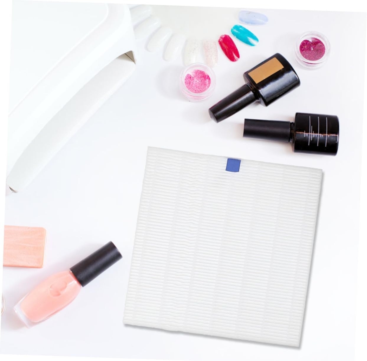 SAFIGLE Portable Nail Collector Sheets Nail Dusting Collector for Replacement Filter for Manicure Use image number 2