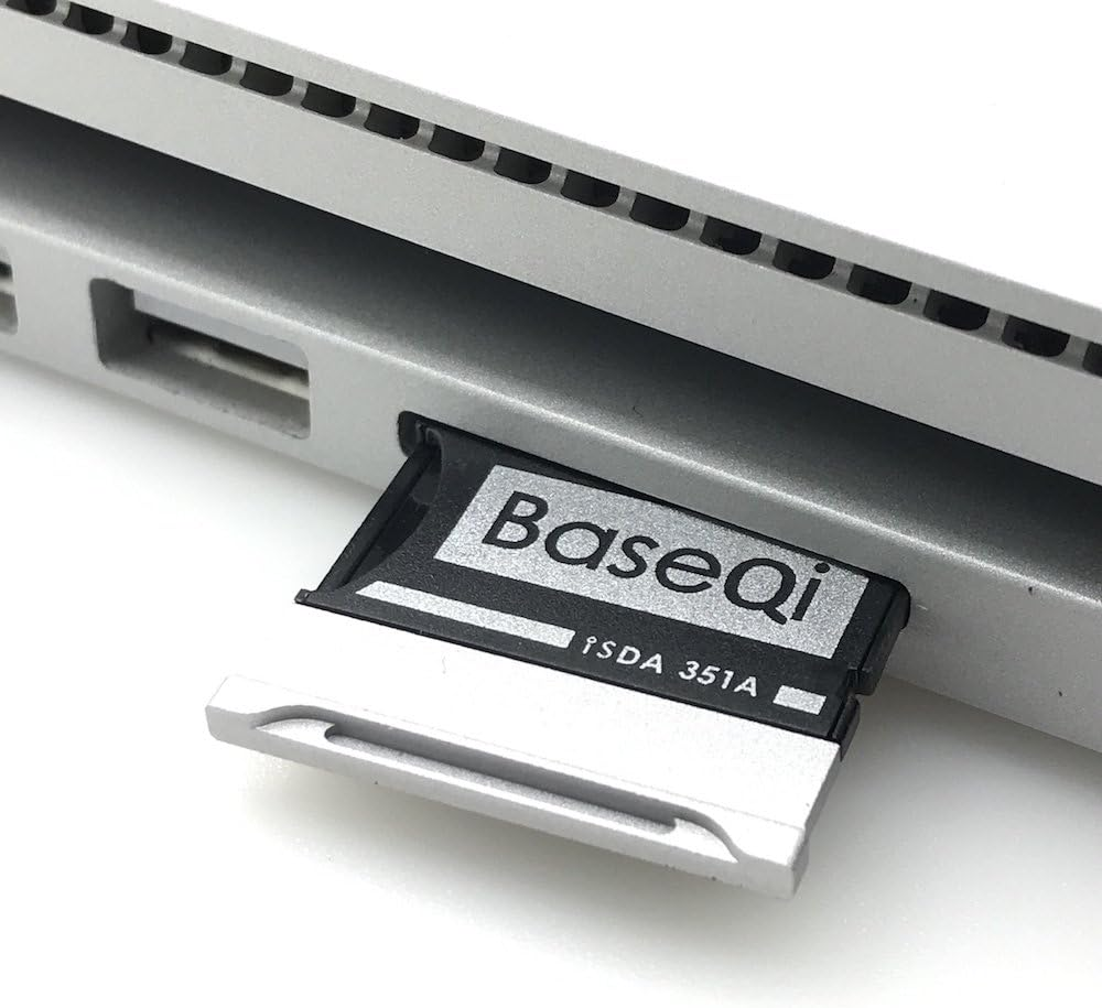 BASEQI Aluminum Microsd Adapter for Microsoft Surface Book & Surface Book 2 & Surface Book 3 15" (Model-351A) image number 3