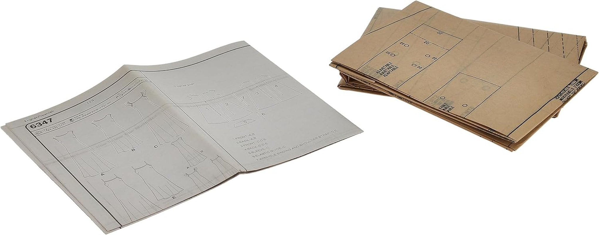 Newlook 6347 Misses' Sewing Pattern Dresses, Size 10-12-14-16-18-20-22 image number 3