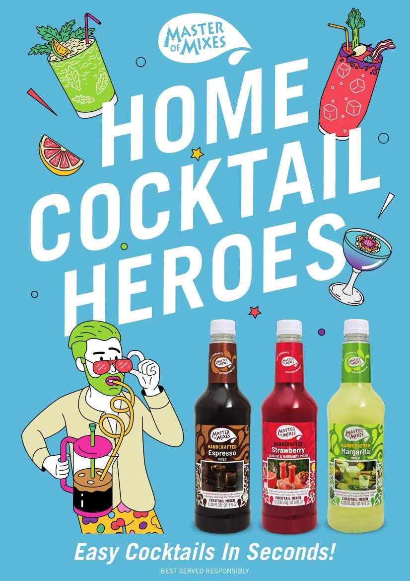 Master of Mixes Espresso Mixer Martini, 1 L (Pack of 1) image number 1