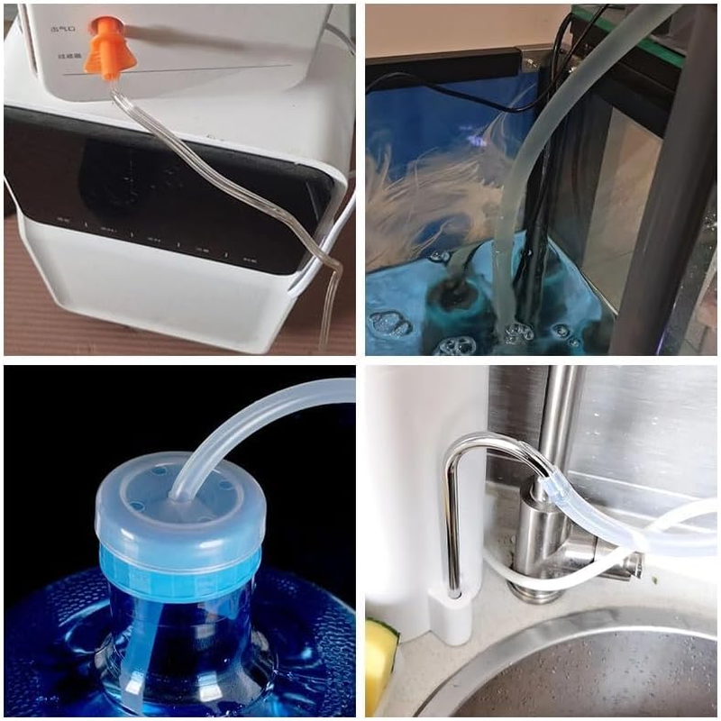 PVC Hose Tube, Clear PVC Tubing Pipe (8Mmidx10Mmodx2M) image number 2