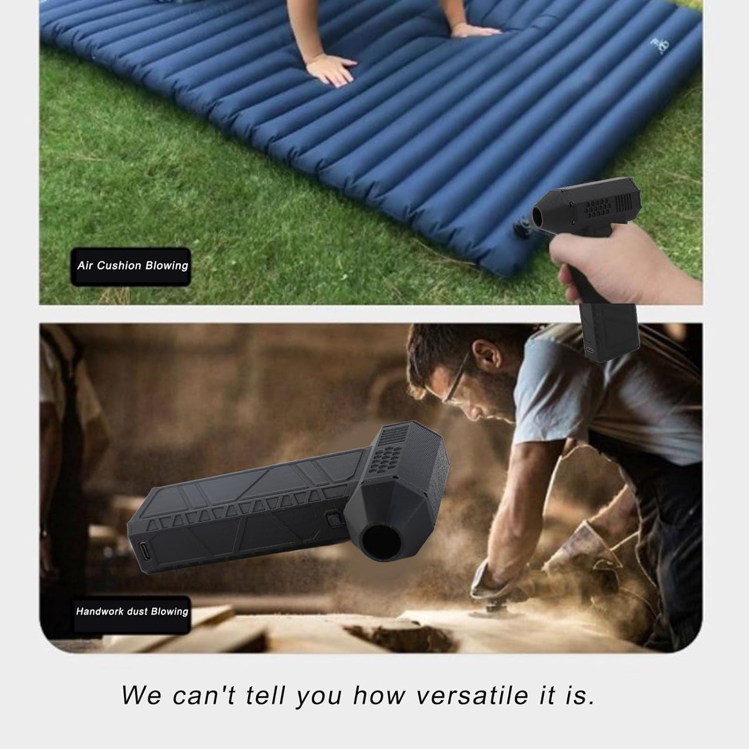 Jet Blower, Type C Fast Charging 16000Mah Electric Jet Duster 300000RPM for Computer image number 2