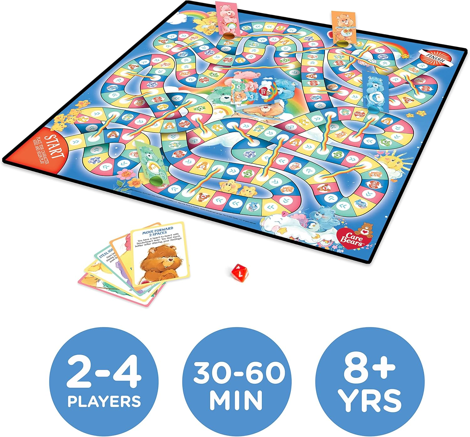 Aquarius Care Bears Journey Board Game image number 1