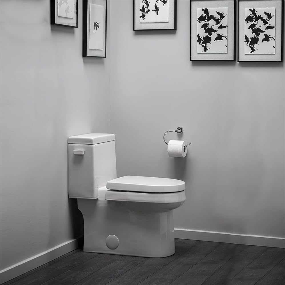 Circular 3-Piece Bathroom Hardware Set,Hand Towel Holder,Couple and Toilet Paper Holder,Wall Mounted Bathrooms Fixtures,Bathroom Accessories for Bathrooms Wall Mounted,Ideal for Bath,Kitchen,Rv image number 1