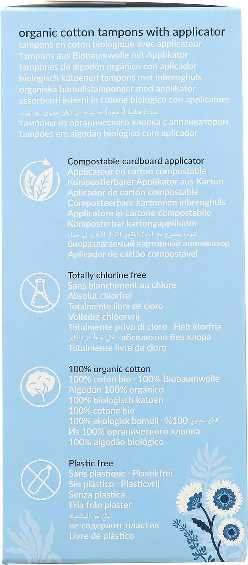 Natracare Tampons Regular with Applicator, 2 Pack image number 5