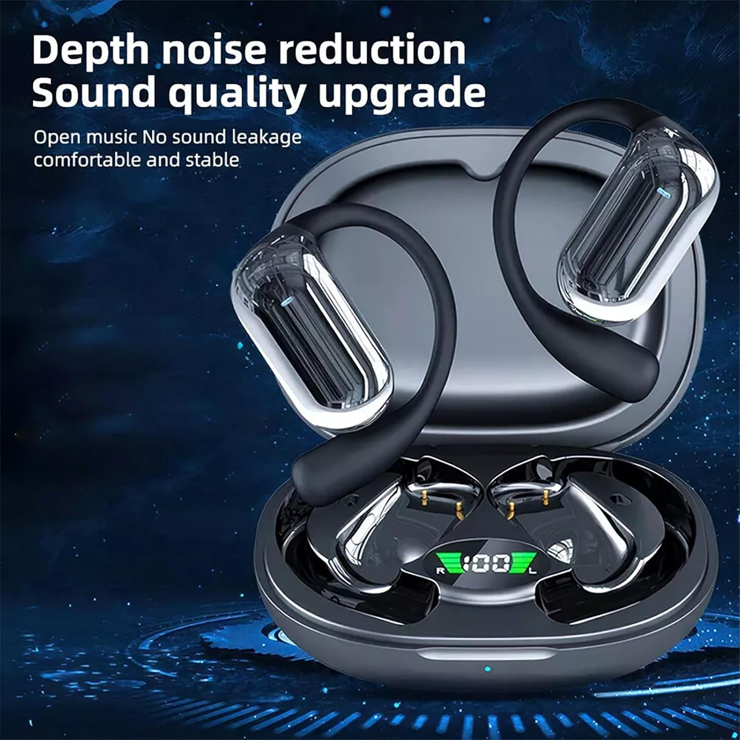 Auriculares Traductores De Idiomas, Ai Translator Earbuds, Real-Time Translation in 144 Languages, Bluetooth Translator Device for Business Meetings and Learning (Khaki) image number 6