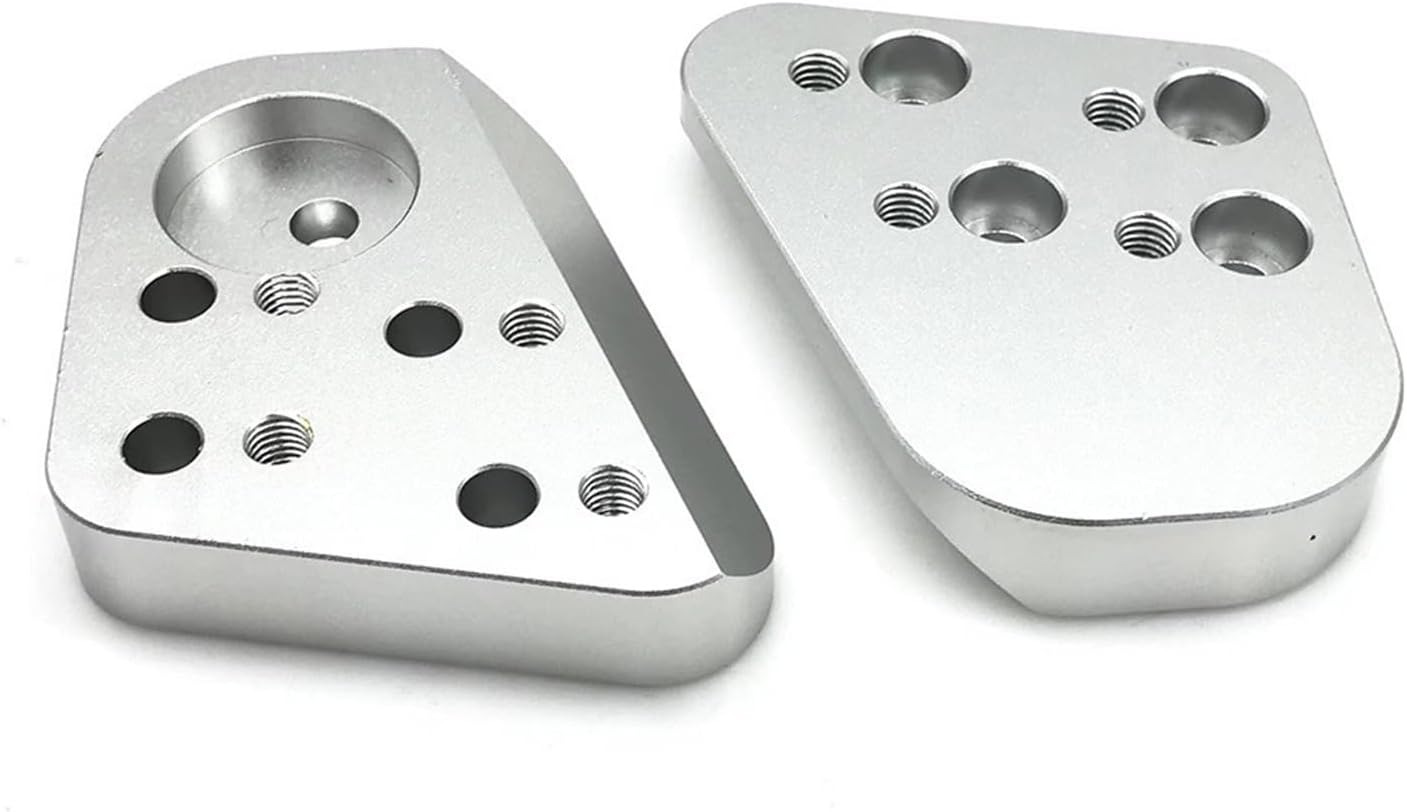 Motorcycle Handlebar Clamp Silver Handlebar Riser for for R1200RT for R1150RT for R1100RT for R1100R for R1150R Motorcycle Accessories Parts Handlebar Riser Bar image number 1