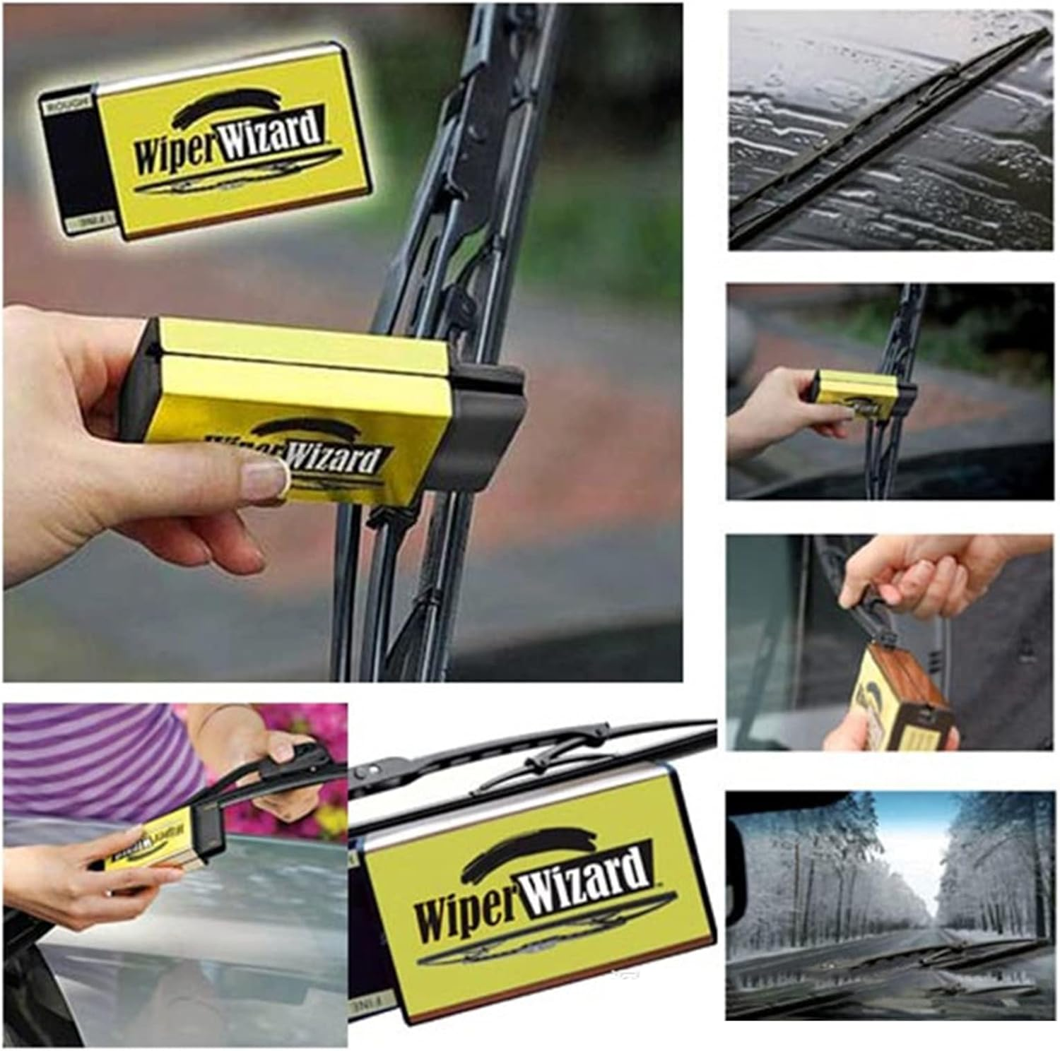 Wiper Restorer - Reusable Windshield Wiper Regroover | Windscreen Blades Cutter Restorer Repair Tool, Auto Parts Car Accessories Fit for All Wiper image number 6