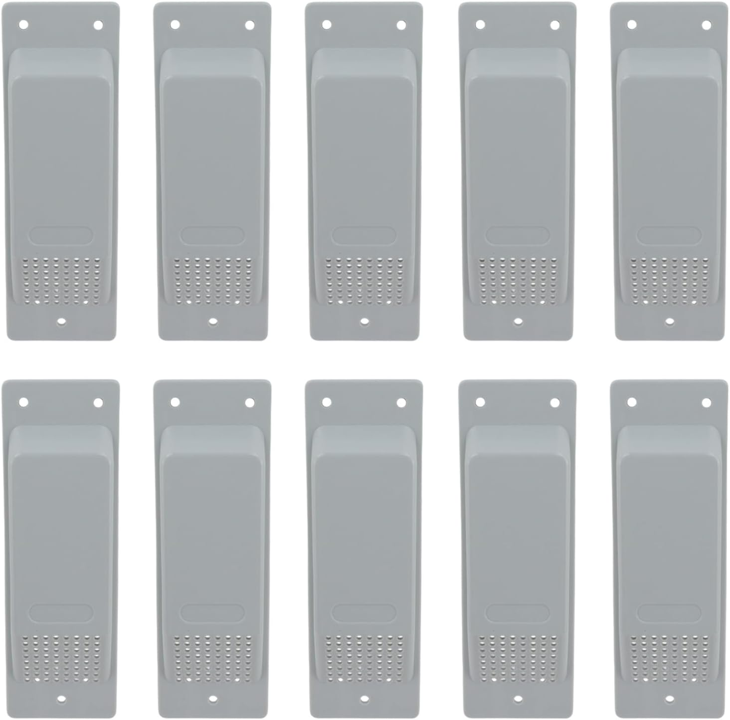 Antrader Shipping Container Air Vent, Truck Ventilation Hood, Cross Flow Ventilation Kit, Reduce Heat Humidity,Pressure Regulating Port for Cargo, 10 Pack,Blue