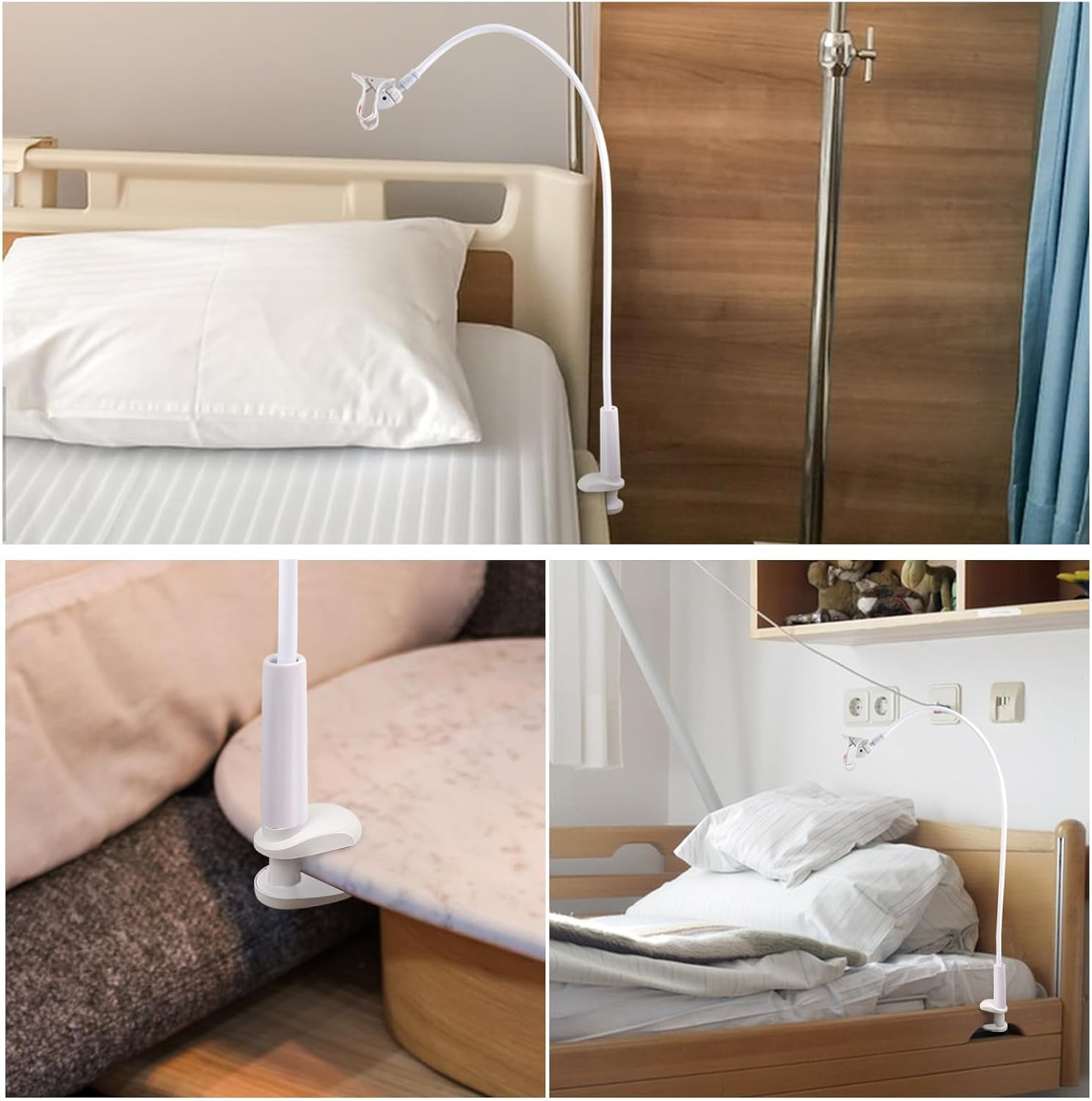 JDFHFGB CPAP Hose Holder, Hose Lift Support, Adjustable Hose Hanger to Prevent Tangling, Leakage & Blockage, Keeps Air Hose Away from Face & Arms for Better Sleep, Fits Any Room, Robust & Flexible Design image number 2