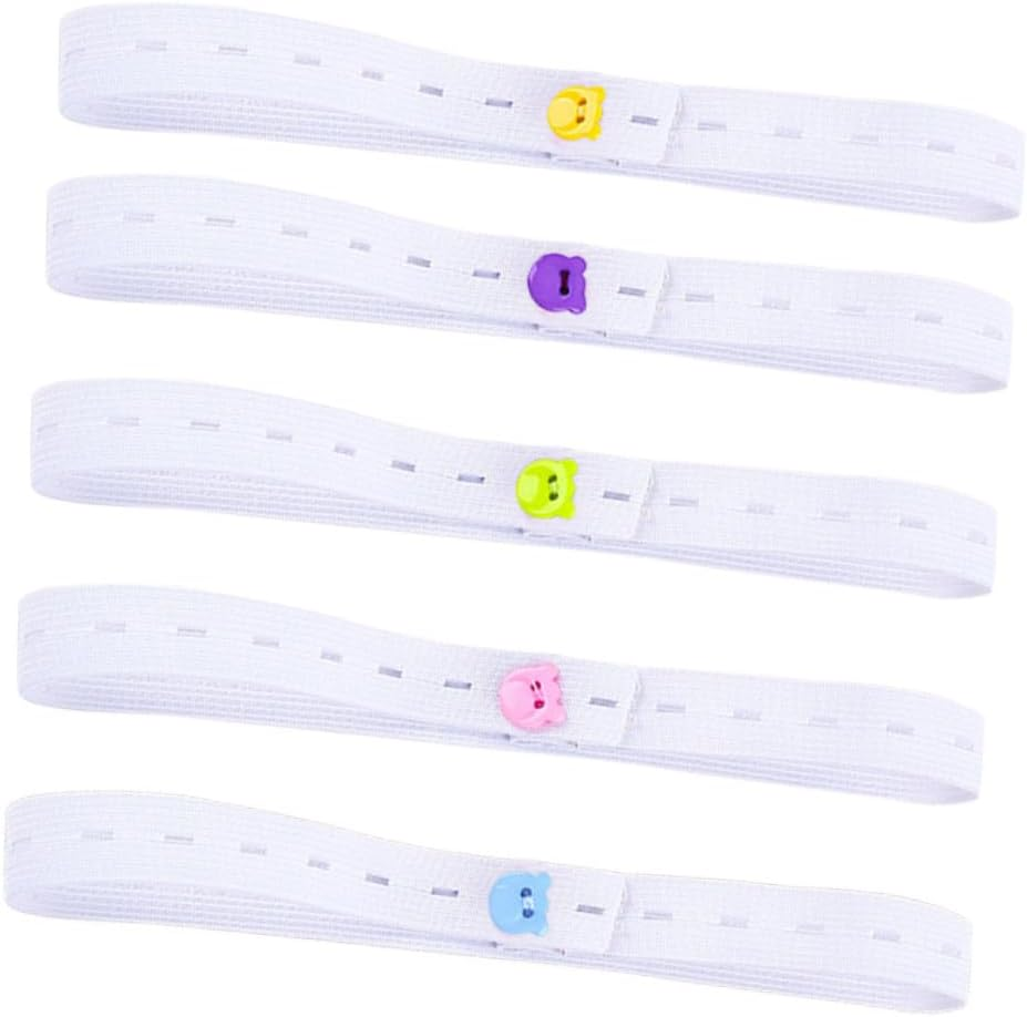 20Pcs Fold over Elastic Boy Girl Diaper Tape Fixing Belt Fasteners for Diaper Strips Use Newborn Random Style image number 2