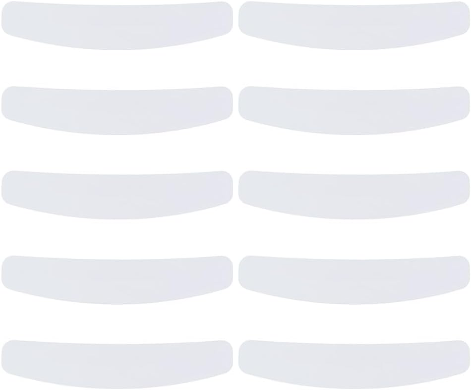 HOBBIESAY 10Pcs White Tab Collar Replacement for Clergy Shirt Plastic Tab Collar Inserts for Priest Shirt for Men and Women Collar Card Accessory,16.1X3.2Cm/6.34X1.26 Inch image number 4