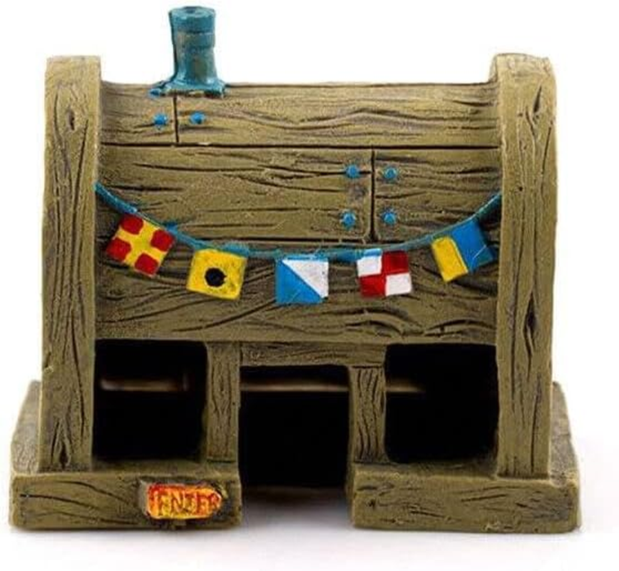 AIMALL Whimsical Alien Pineapple House Aquarium Ornament: Durable Resin Fish Tank Decoration - Perfect for Freshwater & Saltwater Environments - Vibrant and Non-Toxic