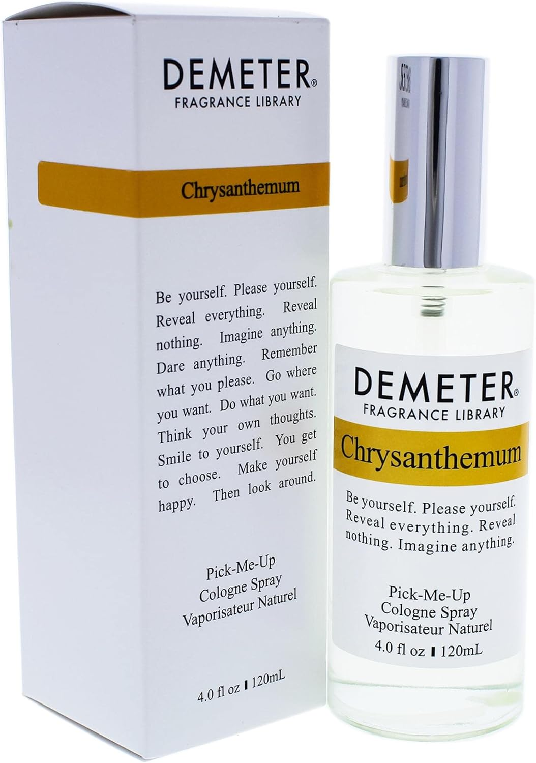 Demeter Demeter Chrysanthemum for Unisex 4 Oz Cologne Spray, 120 Ml image number 1