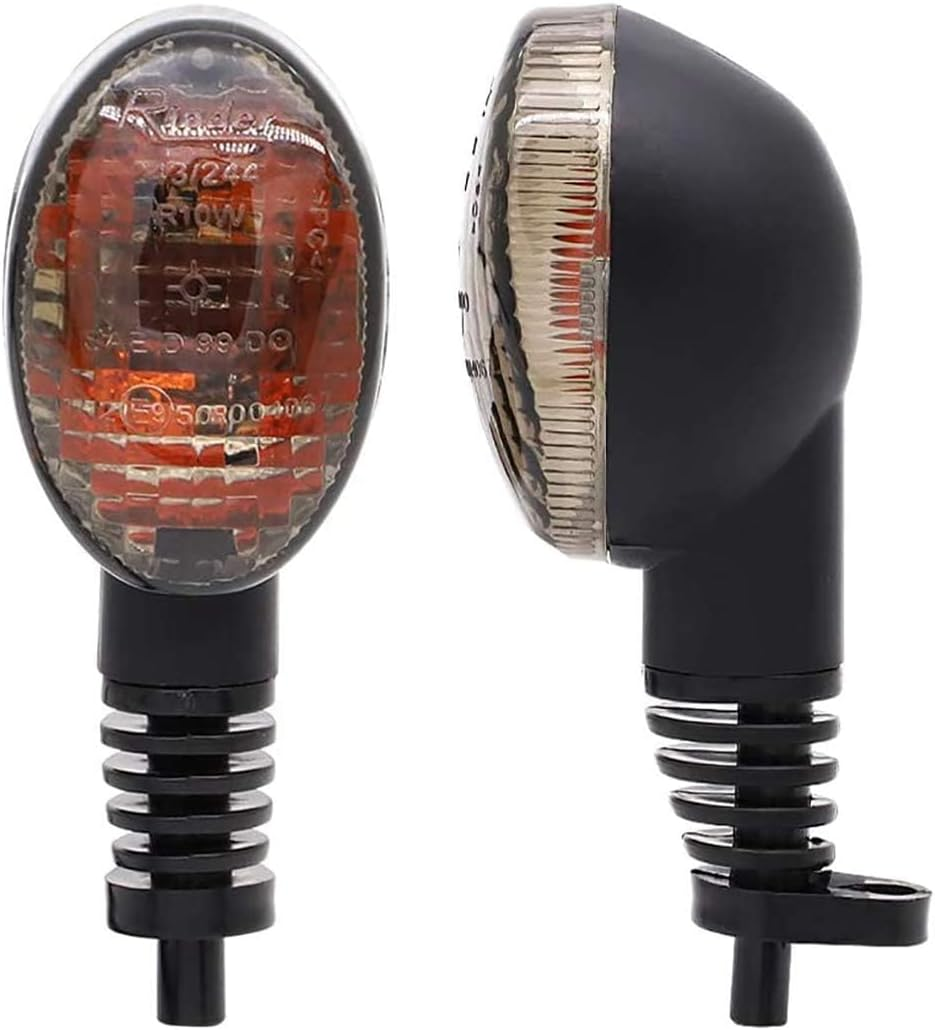 For KAWASAKI EX250R NINJA 250R KLX250S KLX250SF VN650 Vulcan S Front/Rear Turn Signal Indicator Light Blinker Lamp Motorcycle,Smoke Shell image number 6