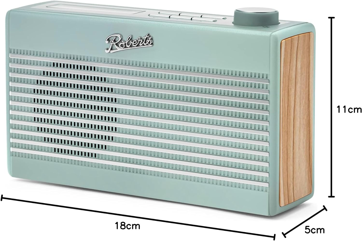 Roberts Rambler Mini DAB/FM Bluetooth Radio MINI Blue image number 1