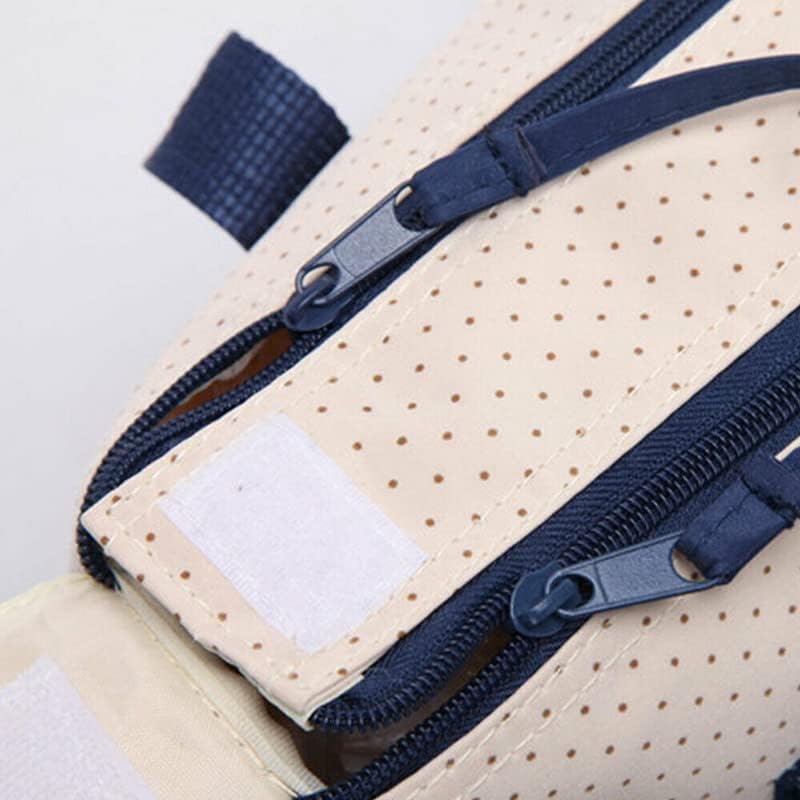 AIMALL 5-Piece Mum Bag Set with Diaper Pad, Floral Canvas Baby Changing Kit - Insulated Bottle Holder & Food Pouch, Shoulder Handbag image number 1