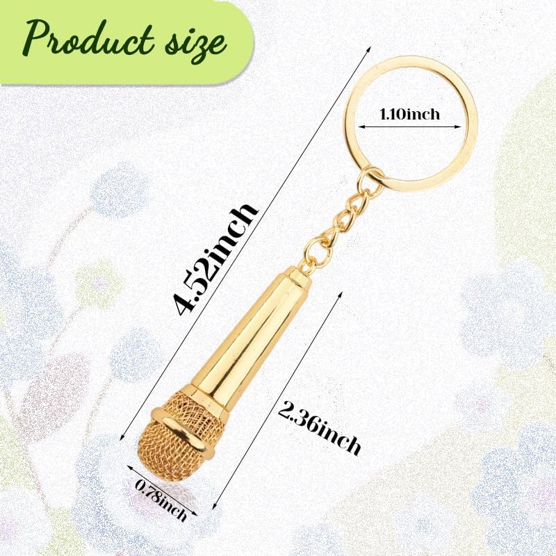 Music Lovers Gifts Singer Music Keychain Gifts Musician Singers Christmas Birthday Gifts for Teachers Students