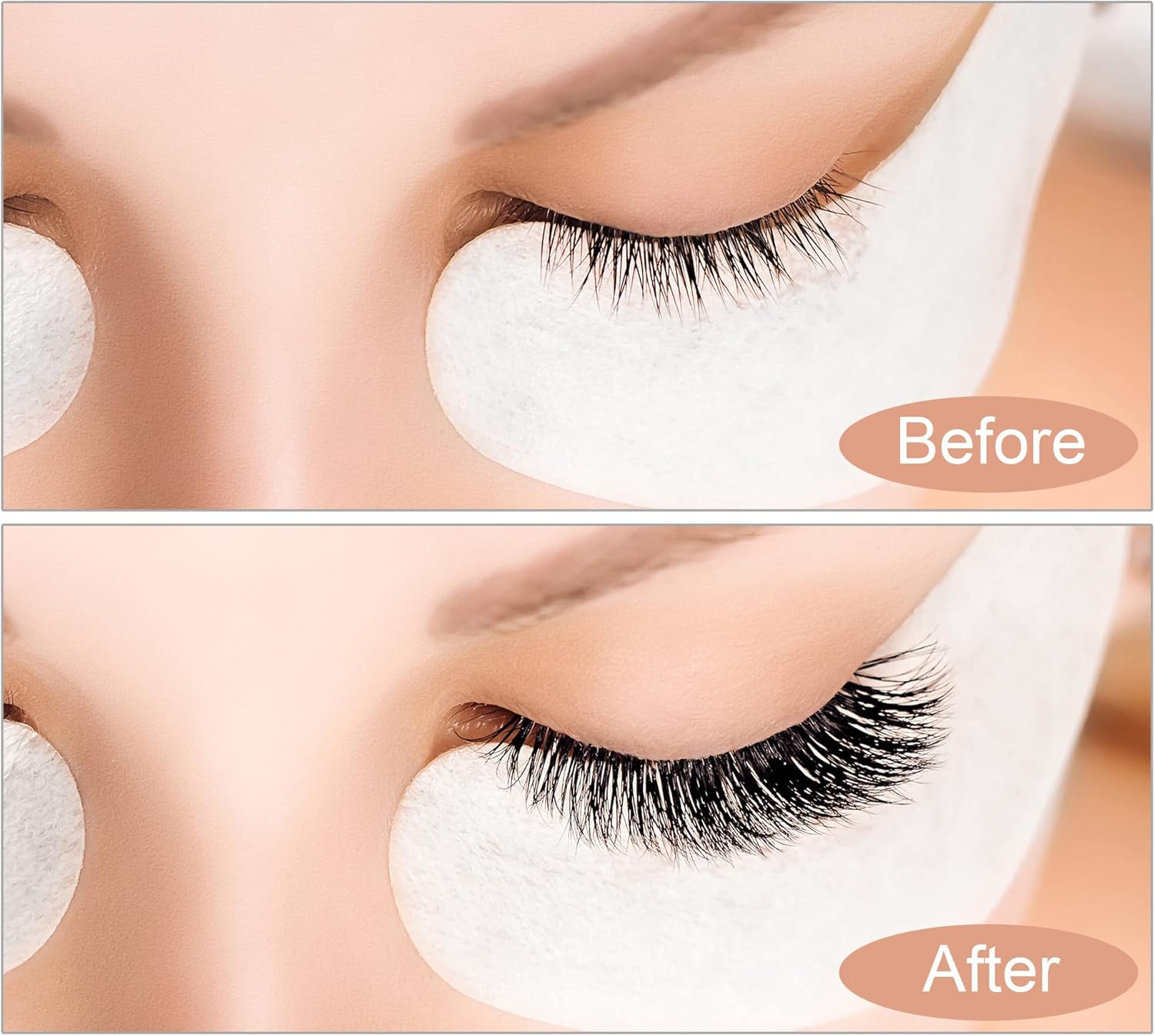 30 Pieces Y Shape Eyelash Brush Perm Lash Lift Brush Silicone Grafting Eyelash Lift Brush for Eyelash Extension Makeup Tool - Clear Color image number 6