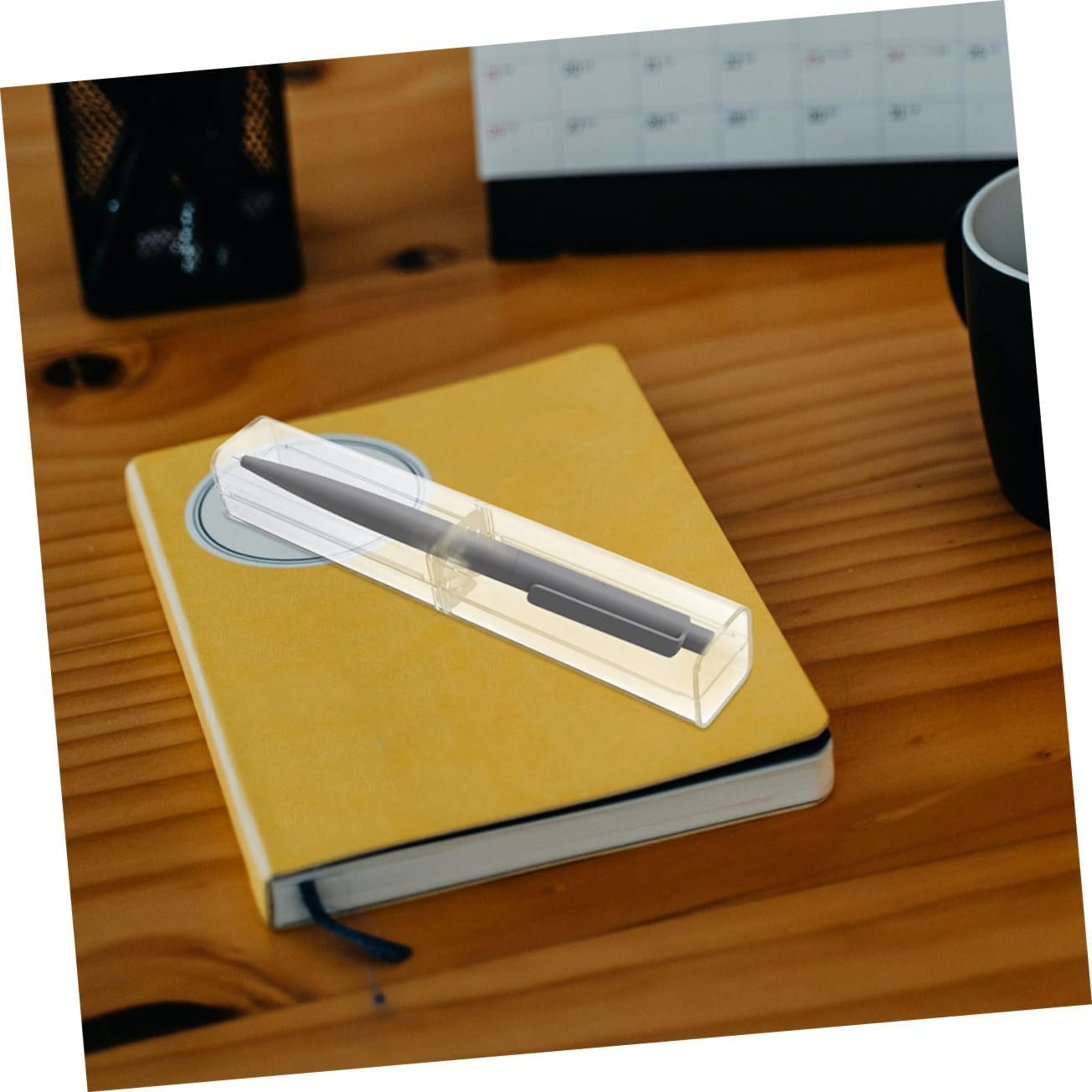 LAPYAPPE 20Pcs Square Pen Case for Home Office Accessories Cube Storage Stationery Office Products image number 6