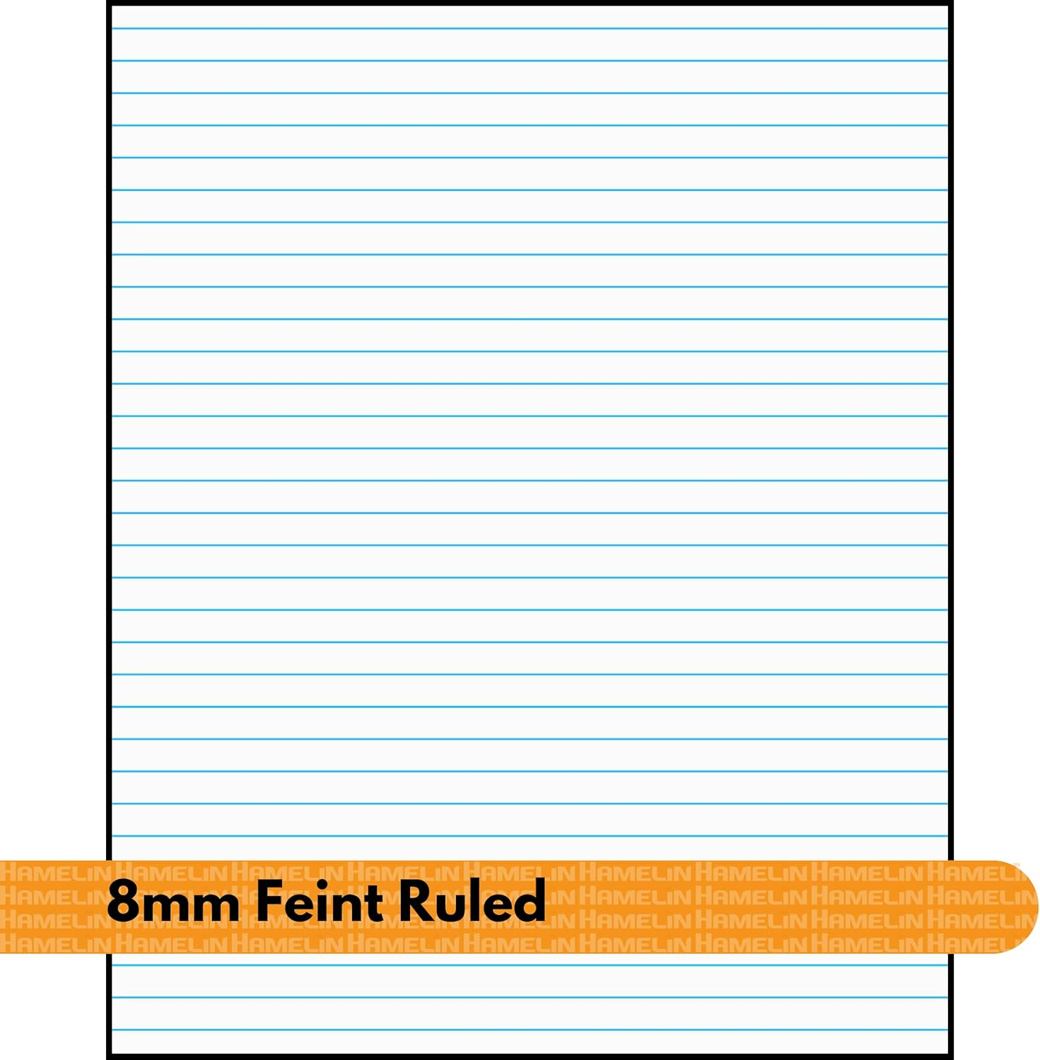 Quill A4 Super Bank Ruled Pad, 60Gsm, 80 Sheets, White image number 1