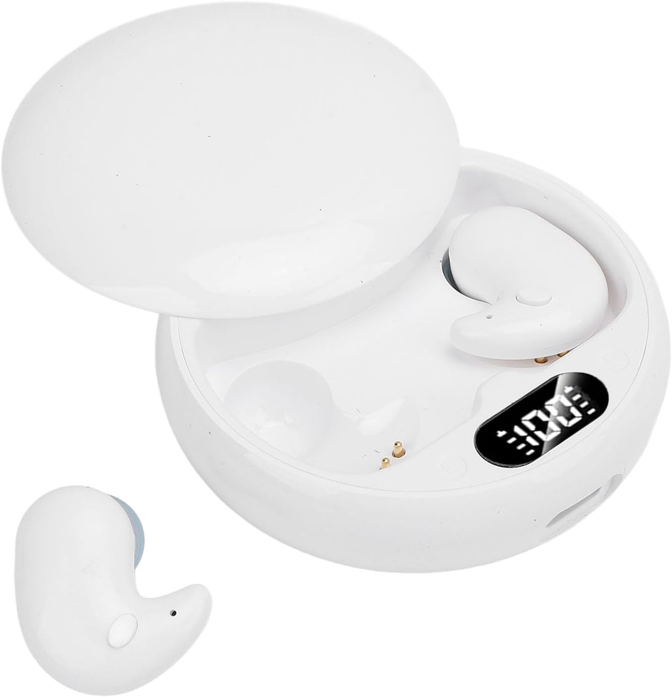 Voice Translator Earbuds, Supports More than 100 Languages, Real Time Translation Headphones, Voice Translator Device with Bluetooth and App for Android, Noise Reduction