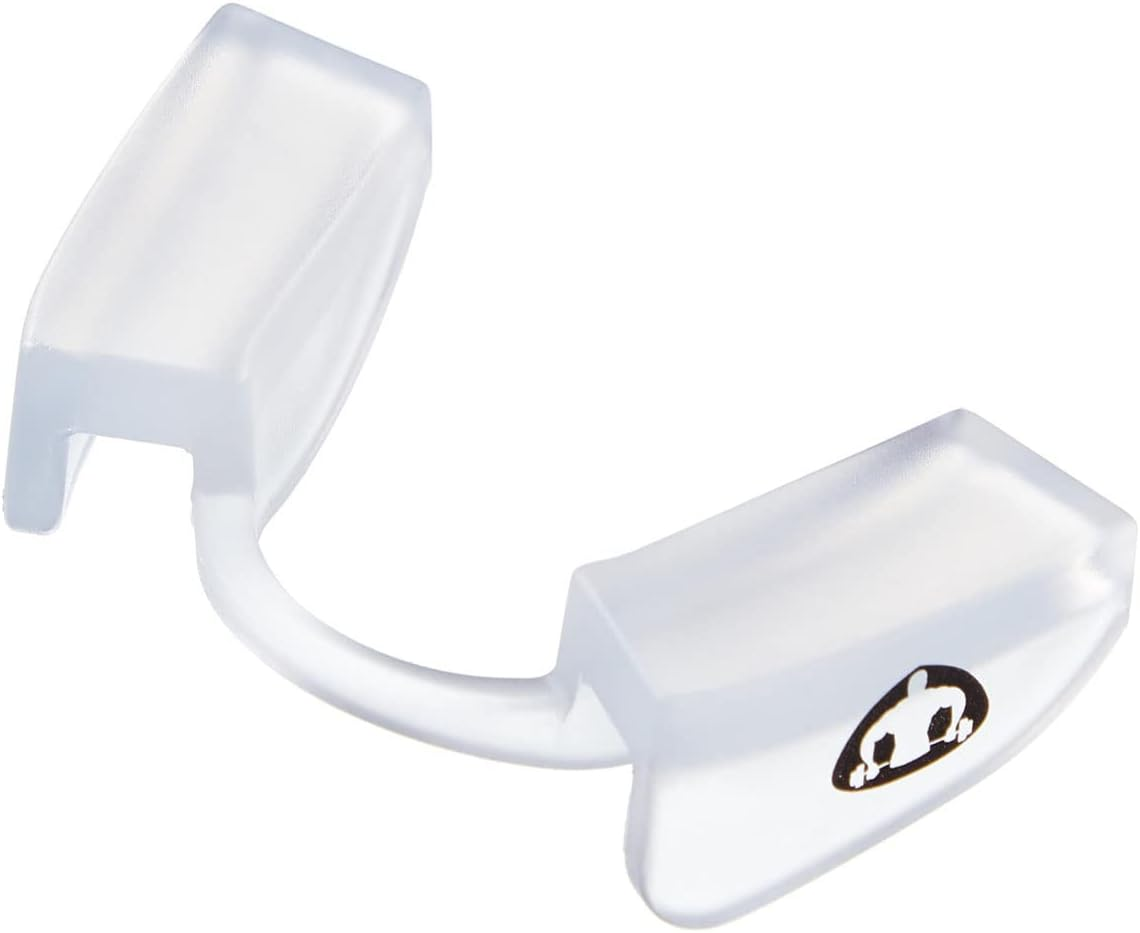 Powerlifting Mouth Guard for Sports and Fitness, Weightlifting Mouth Guard (Bodybuilding, Hold Fit, Competition) (1 Pack Clear) image number 3