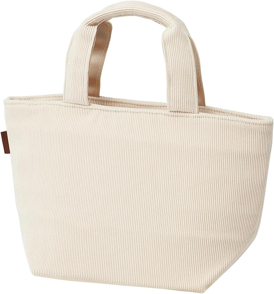 Skater KCOB2-A Snoopy Corduroy Fabric, Insulated, Thermal Lunch Bag, 11.8 X 4.7 X 7.1 Inches (30 X 12 X 18 Cm) image number 6