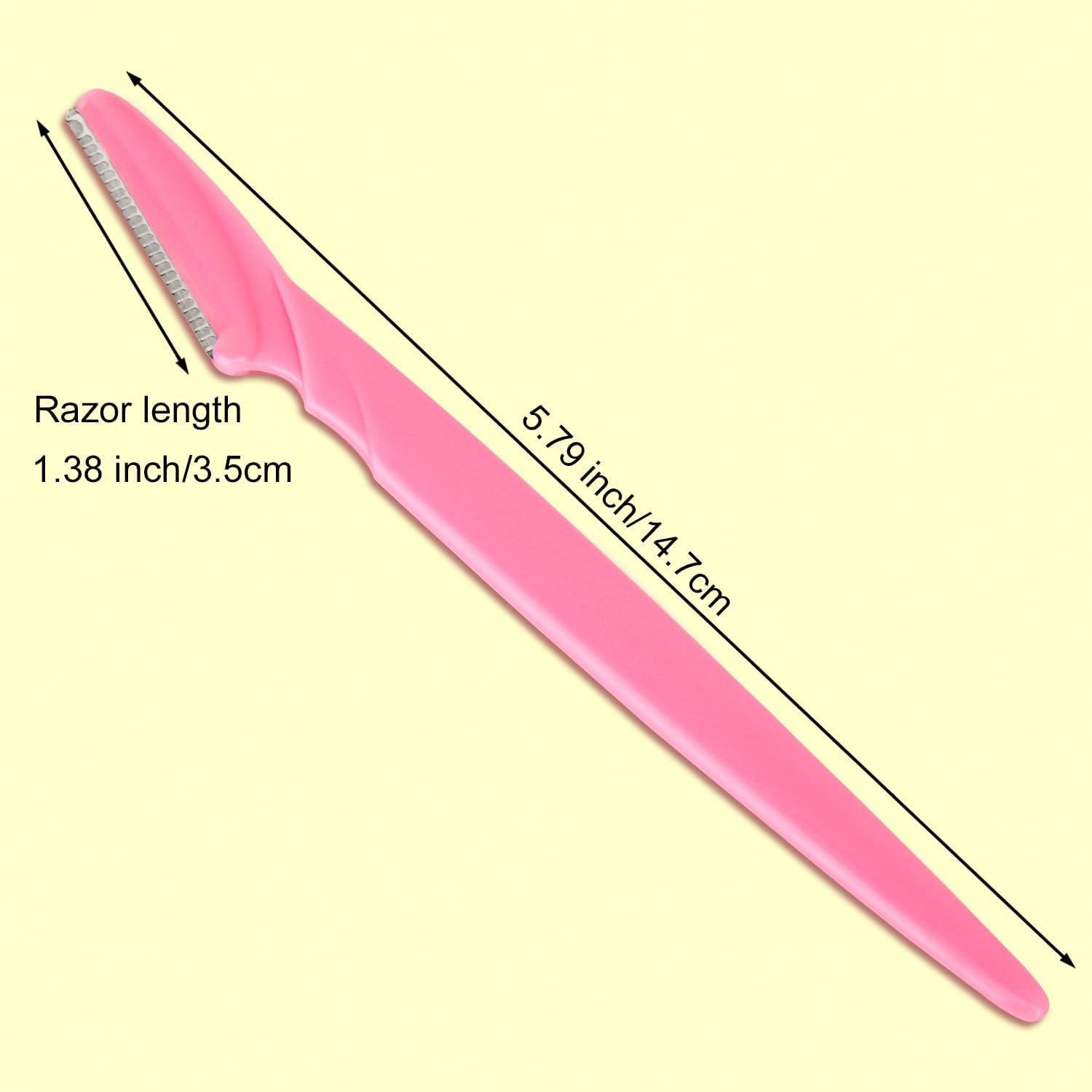 66PCS Eyebrow Razor and Face Razor for Women and Men, Eyebrow Hair Trimmer and Shaver With. image number 1