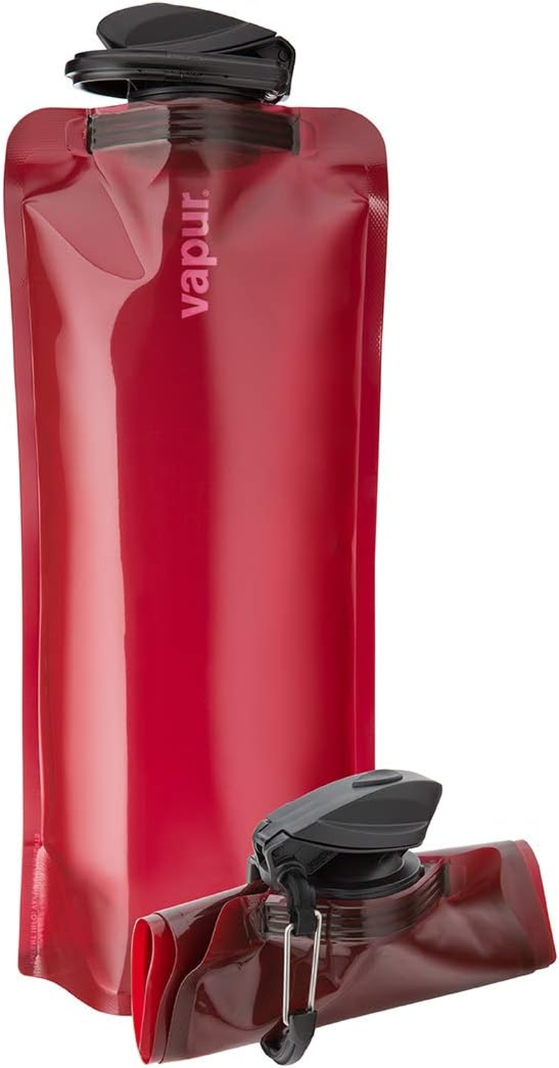 Vapur Flexible, Collapsible Wide Mouth Anti-Bottle with Detachable Carabiner, 23 Ounce image number 5