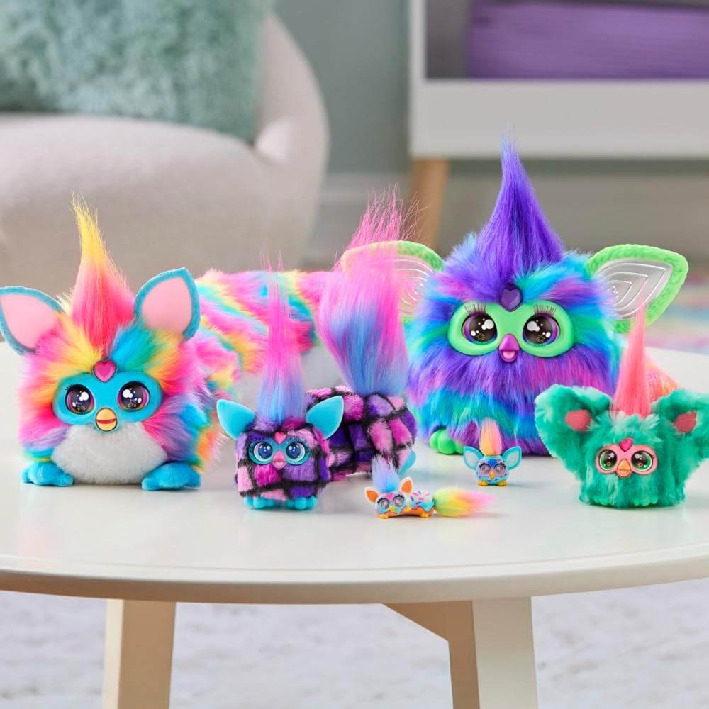 Furby Minis 2 Pack, Series 2 Fashion Theme, Get 2 of 24 Tiny Surprise Toy Figures, 1 Inch Collectibles, Ages 5+ image number 5