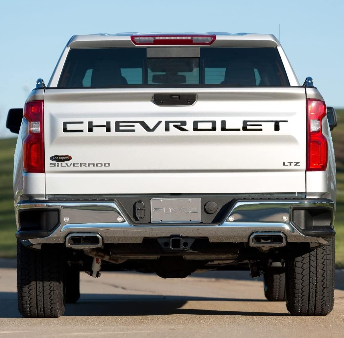 Putco Chevrolet Tailgate Letters Kit - Stainless Steel - Cut Lettering - Fits Chevy Silverado 2019-2024, 55550GM image number 5