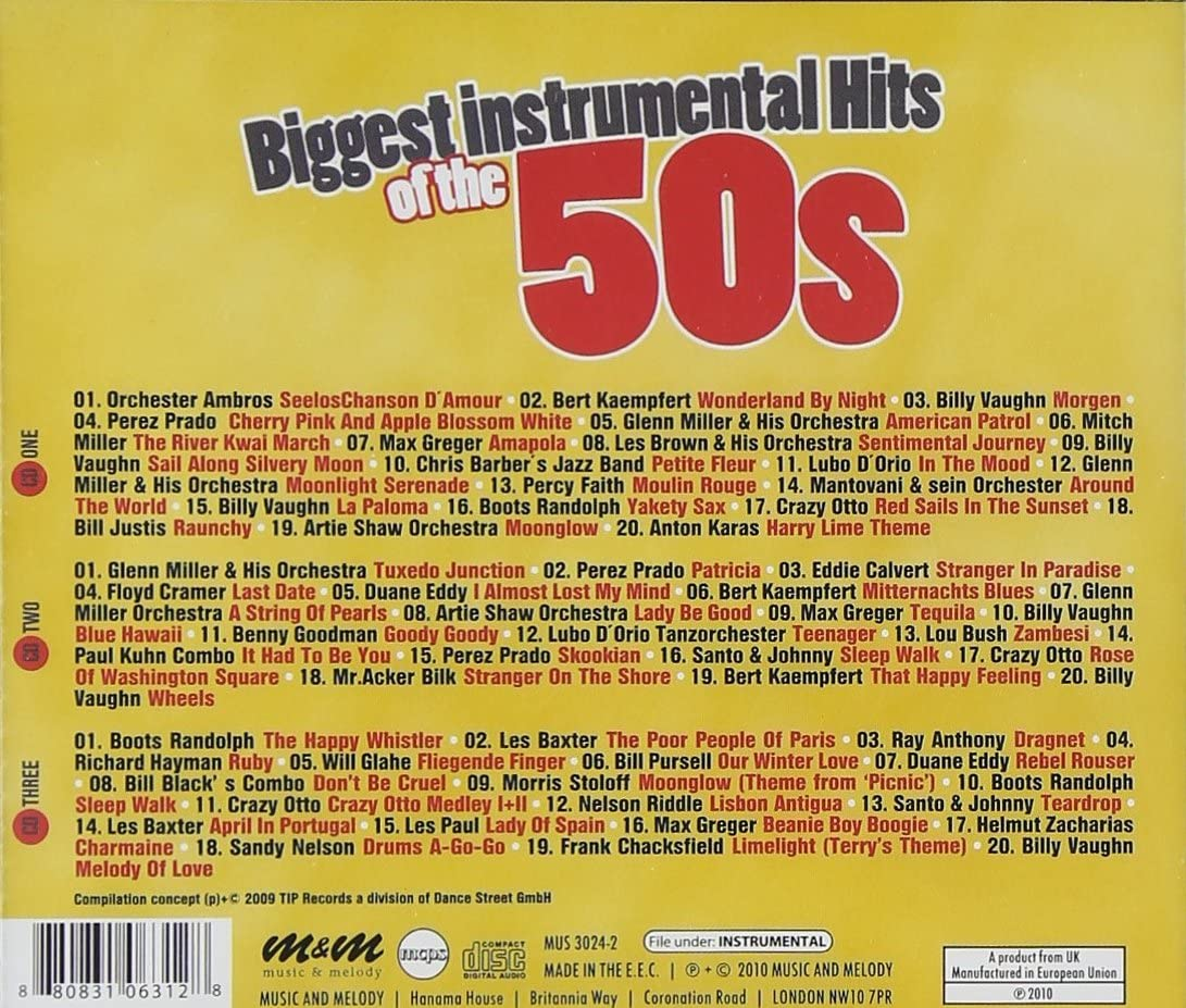 Biggest Instrumental Hits of the 50S image number 1