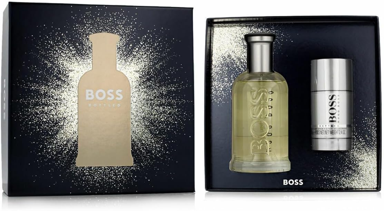Boss No. 6 by Hugo Boss for Men - 2 Pc Gift Set 6.7Oz EDT Spray, 2.4Oz Deodorant Stick